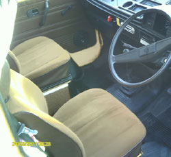 VW T25 Autohomes Kamper Front Seats