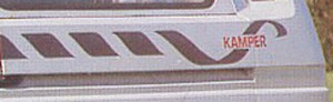 VW Autohomes Kamper Side Stripe Logo