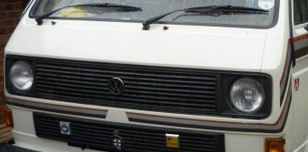 VW T25 Autohomes Karisma Front Stripes